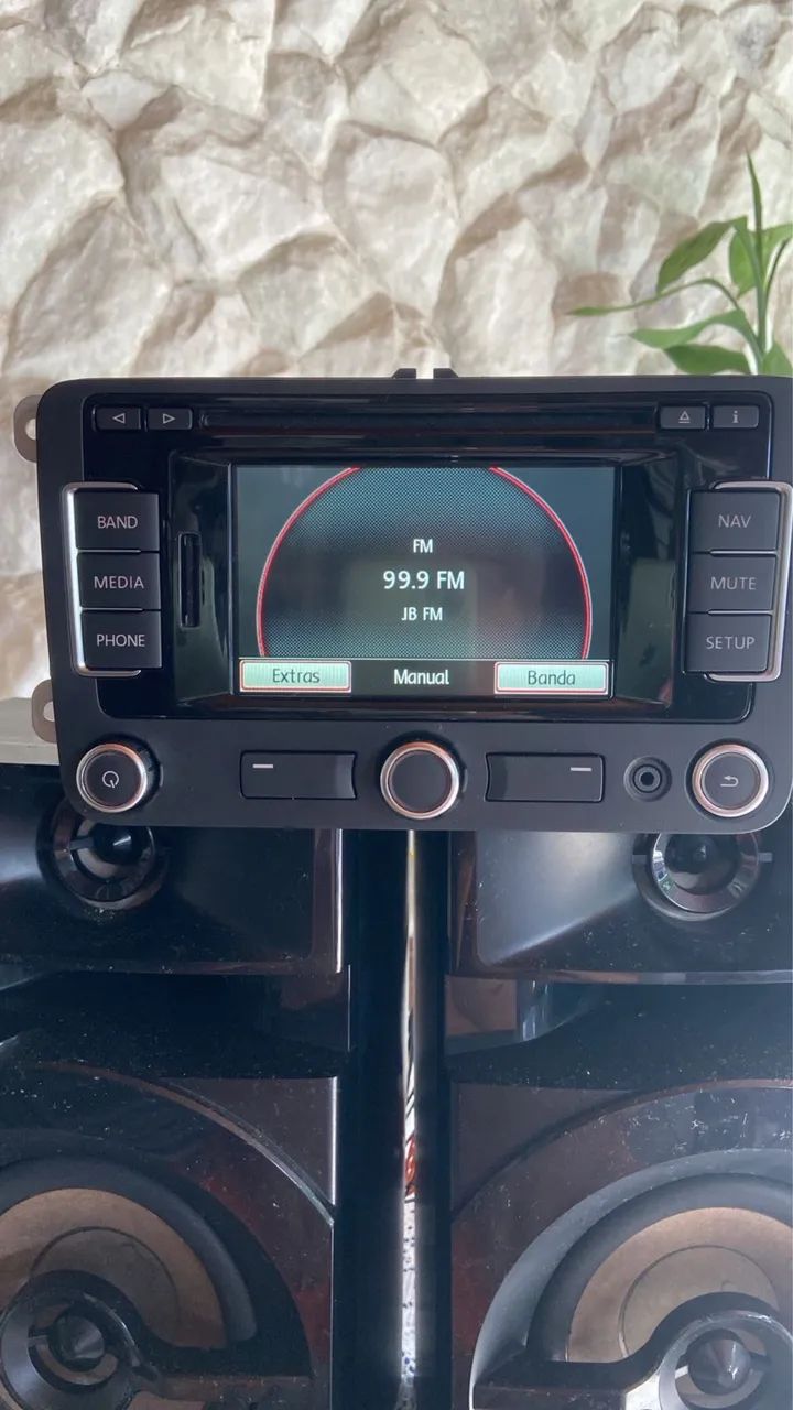 【中古】 RCA RNSMU4336 RNSMU5306 RNSMU5536 RNSMU6036 RNSMU6536 RNSMU7036用 Central Multimídia Original Volkswagen RNS 315 - Peças para carros