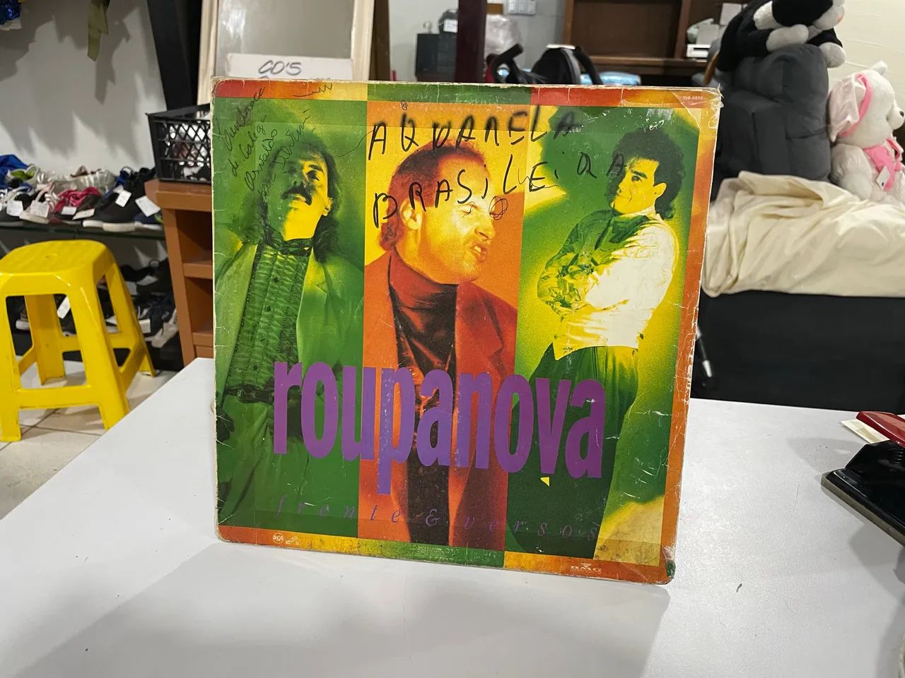 Disco de Vinil Roupa Nova Frente e Versos