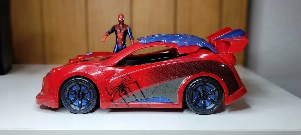 Spiderman Hasbro. Pequenos detalhes do tempo. - Foto 2
