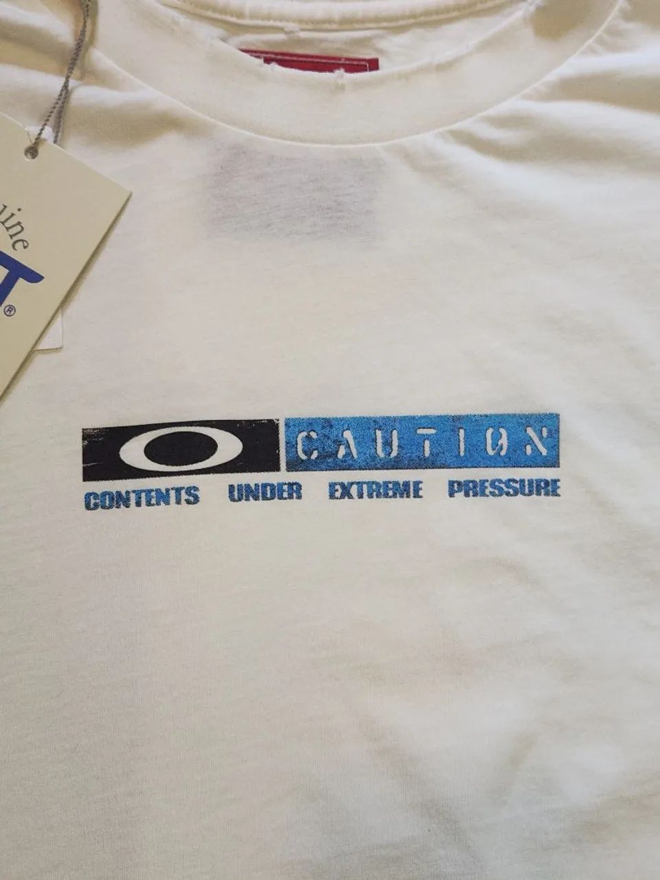 Camiseta Oakley x Piet Caution Bone White - Foto 3