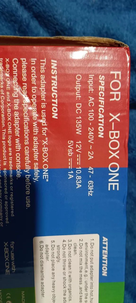 FONTE PARA XBOX ONE FAT BIVOLT AUTOMÁTICO NOVA NA CAIXA  - Foto 5