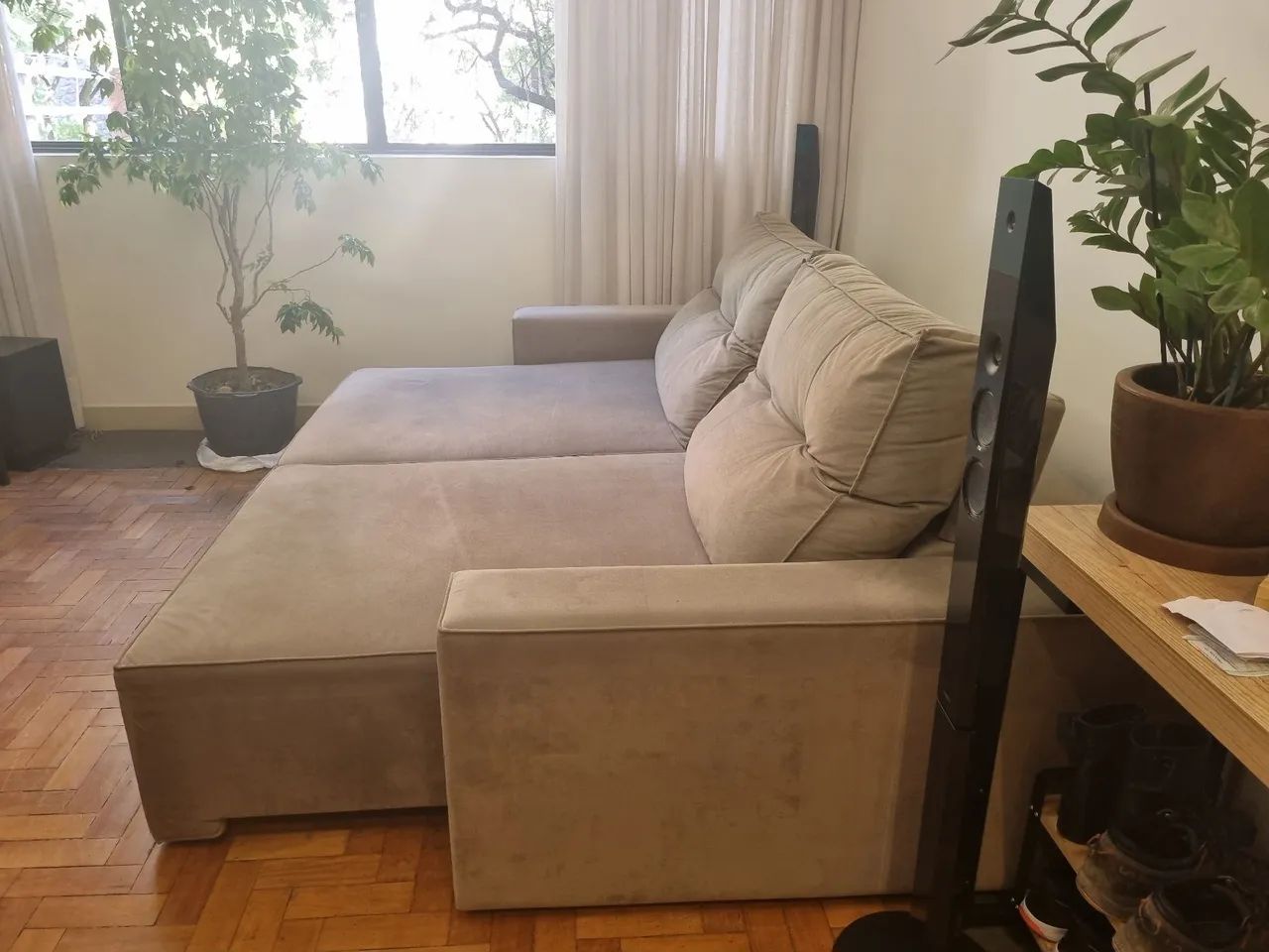 SOFÁ RETRÁTIL RECLINAVEL DA LIDER INTERIORES - Foto 5