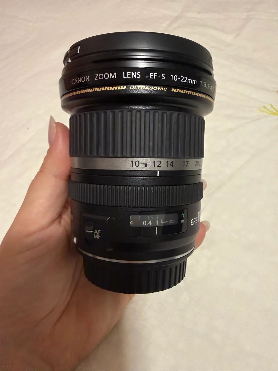 Lente grande angular Canon