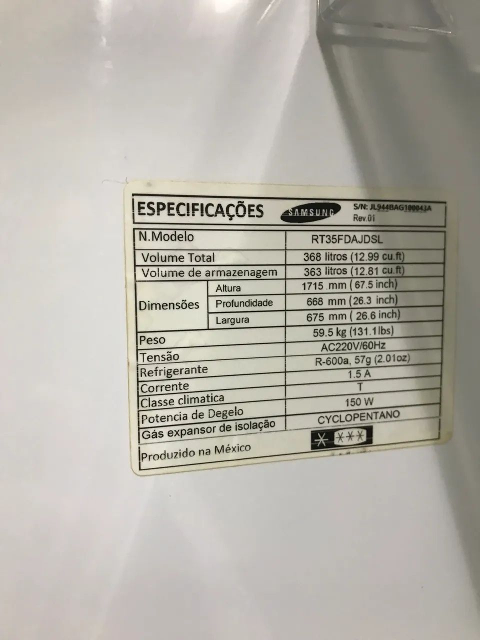 Geladeira  Samsung  - Foto 3