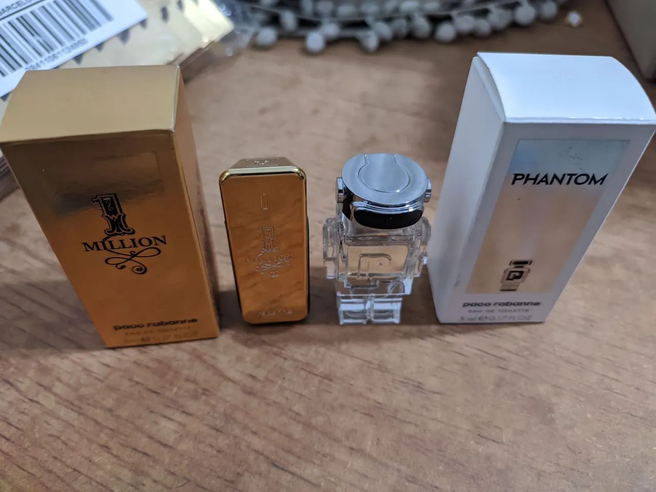 Kit Perfume One Million + Phantom em miniaturas - Foto 4