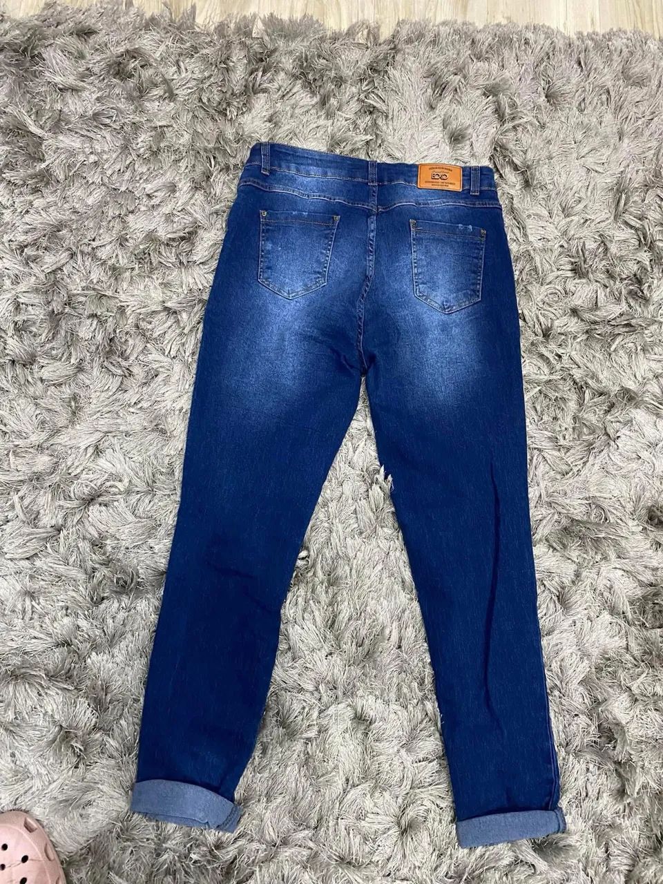 Calça Jeans Feminina, com elastano  - Foto 3