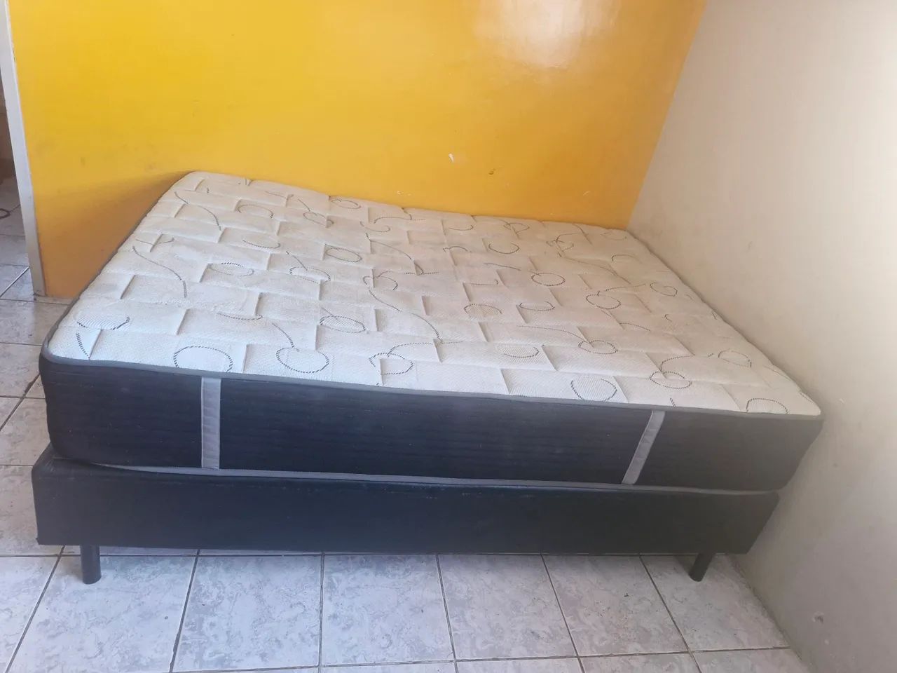 Cama Box com Colchão Ortobom Pró-Força - Foto 2