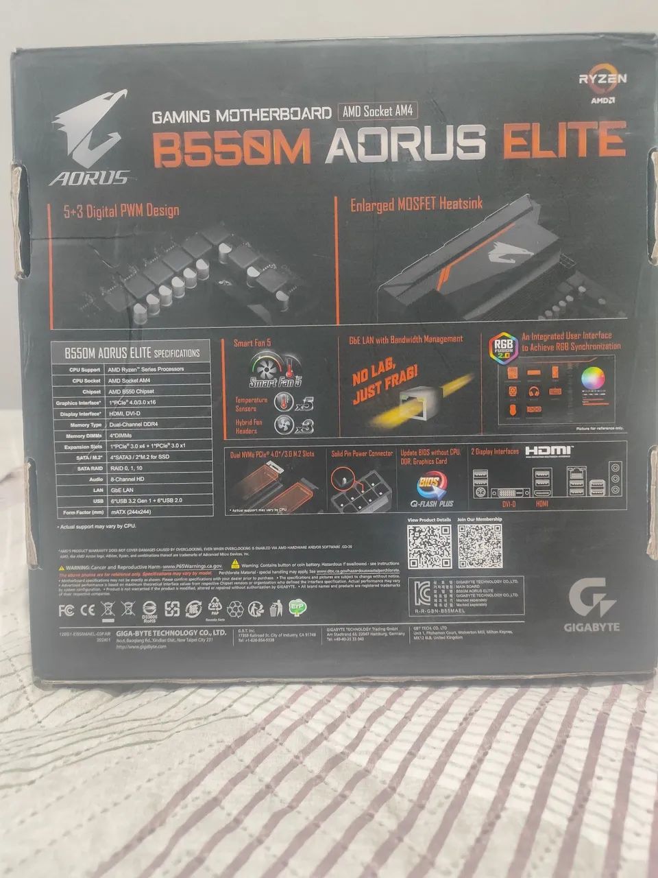 B550M AORUS ELITE - Foto 2