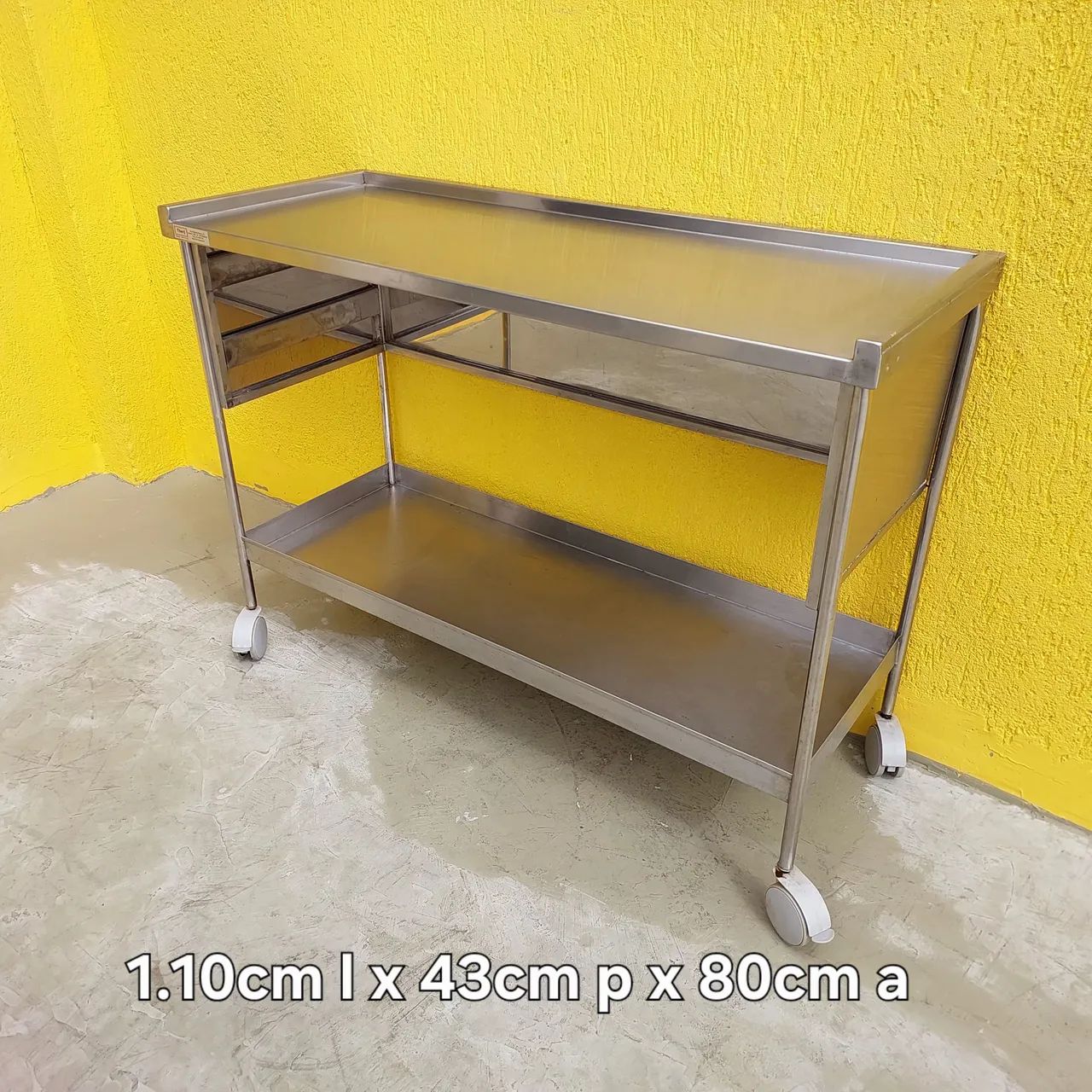 Mesa em aço inox  - Foto 3