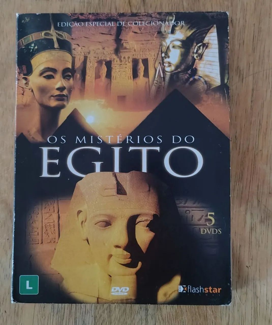DVD Os mistérios  do Egito 
