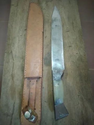 Facão artesanal aço de mola - Foto 3