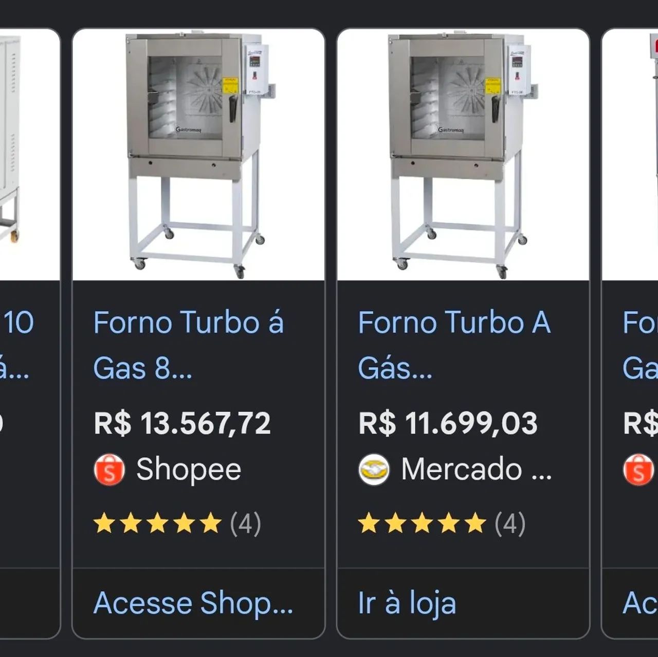 Vende-se Forno Turbo 8 esteiras - Foto 4