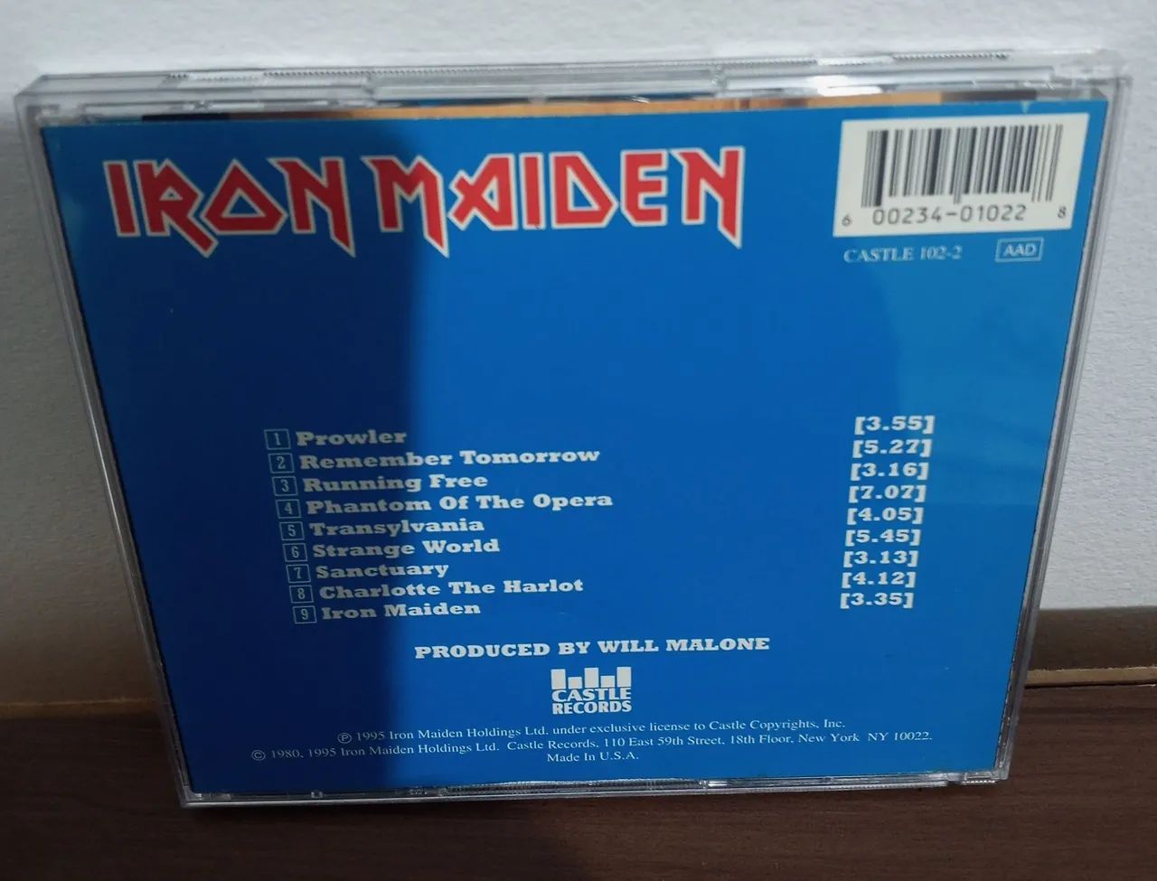 Cd Iron Maiden - Iron Maiden - Duplo - Castle - Importado - Raro - Usado  - Foto 2