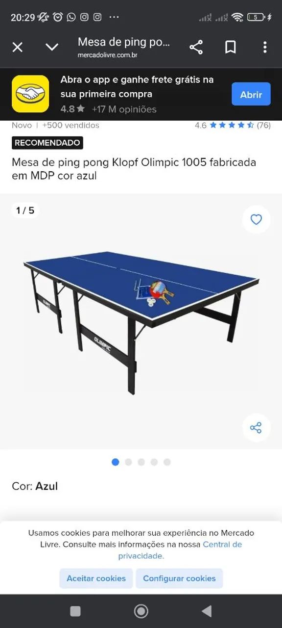 Mesa ping pong 