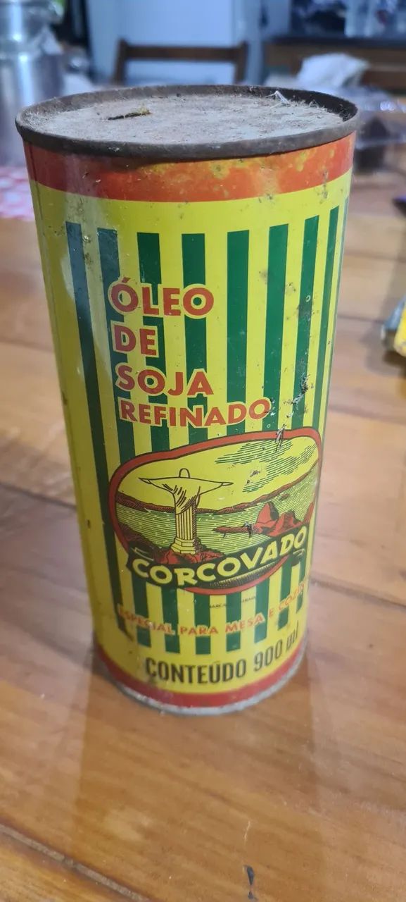 Antiga lata de óleo  - Foto 2
