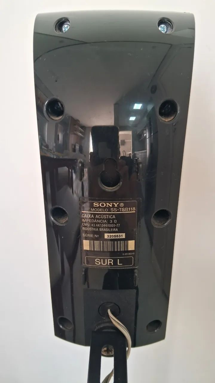 Par de Caixas de som Sony com pedestal - Foto 3