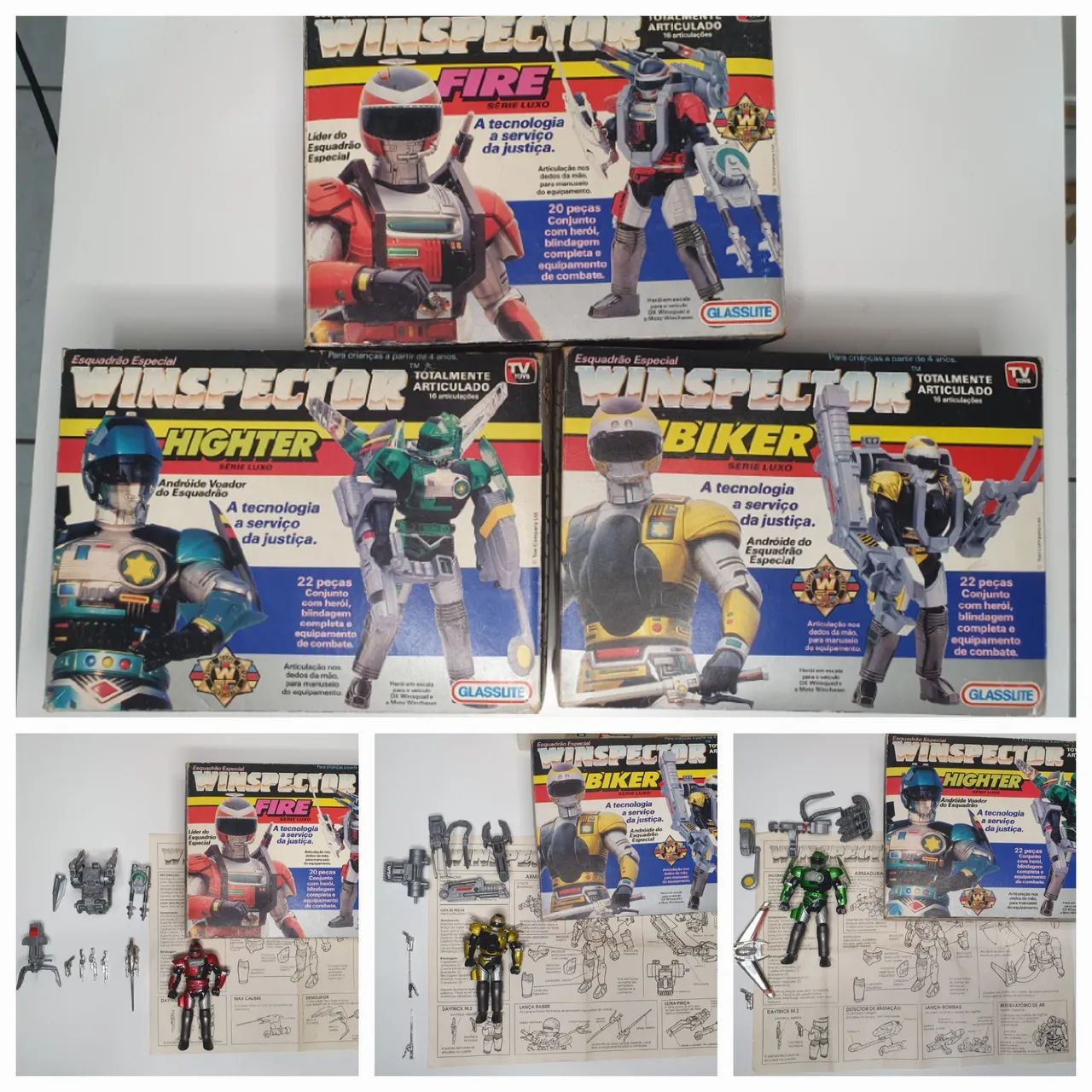 Die Cast Glasslite Winspector _ ACEITO TROCAS 