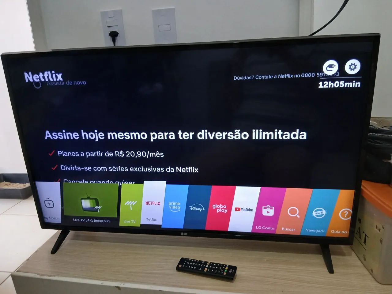 TV Smart LG 43 Impecável  - Foto 3