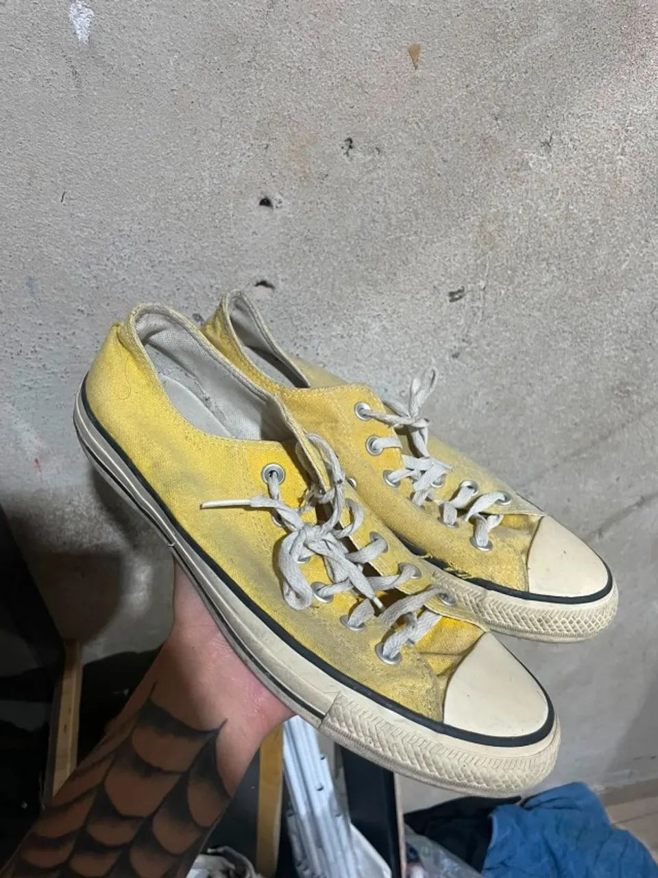 Converse All Star Amarelo (Numero 39)