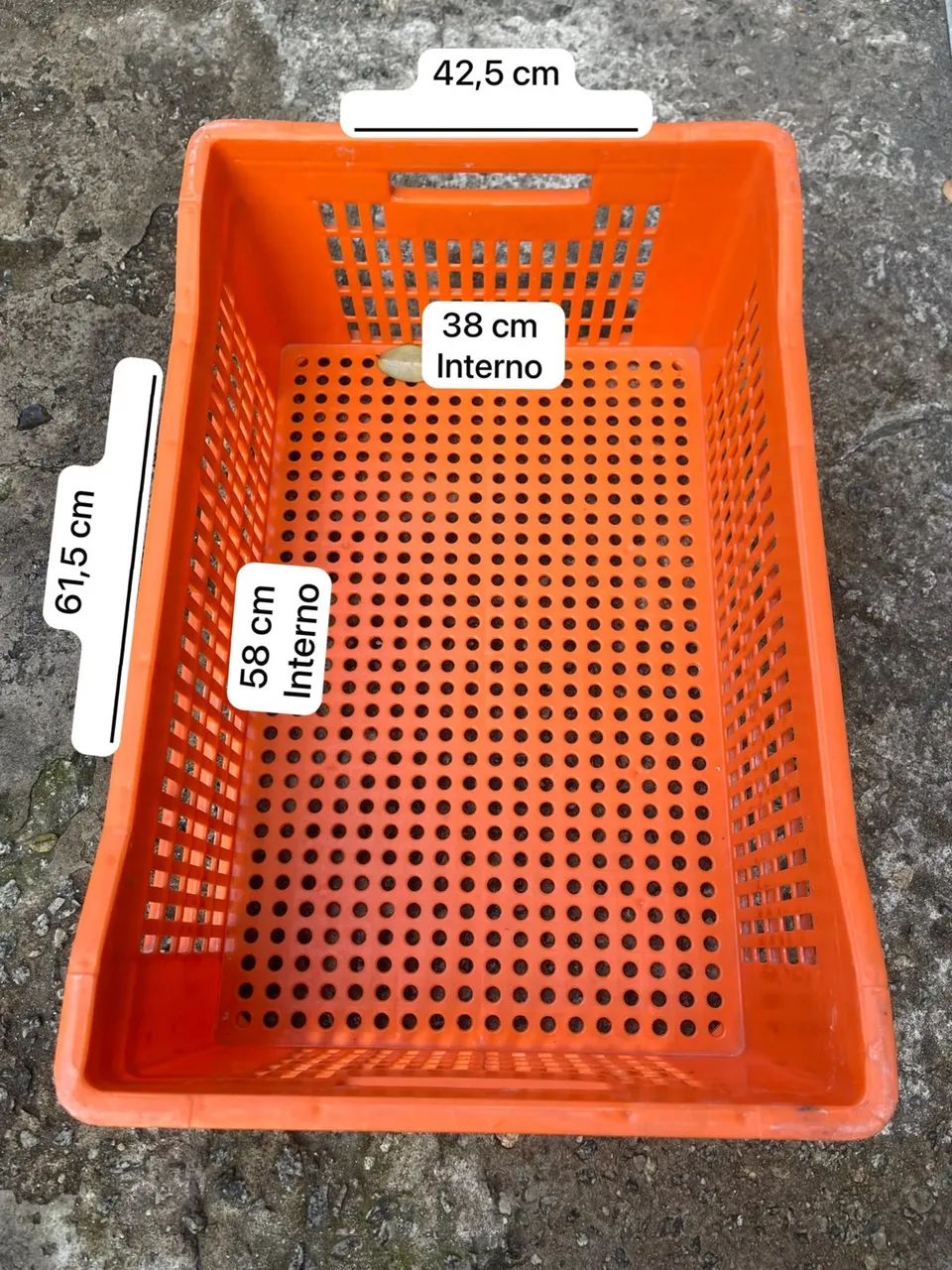 Caixa plástica