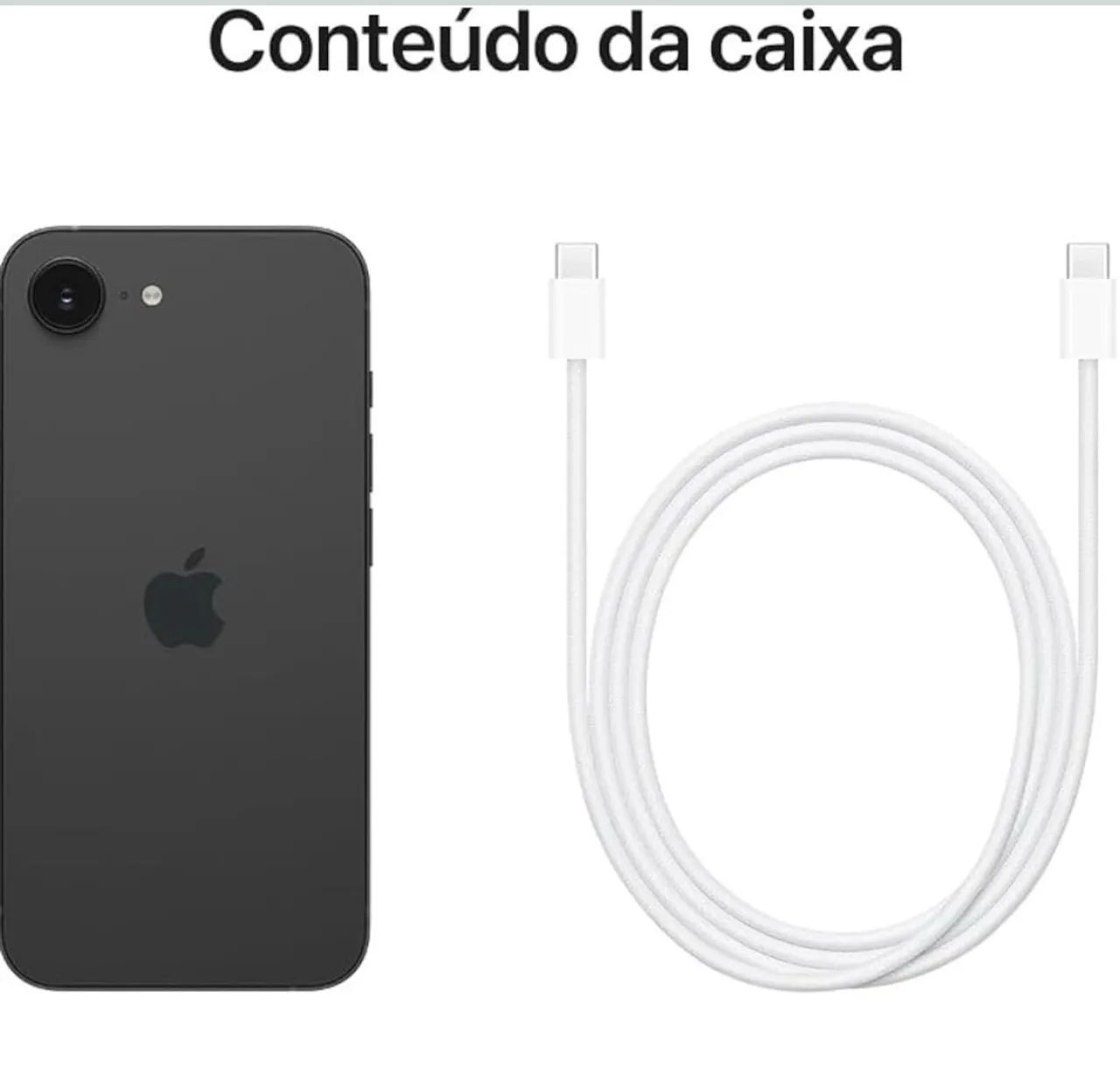 iphone 16e 128Gb na Caixa Lacrada  - Foto 4