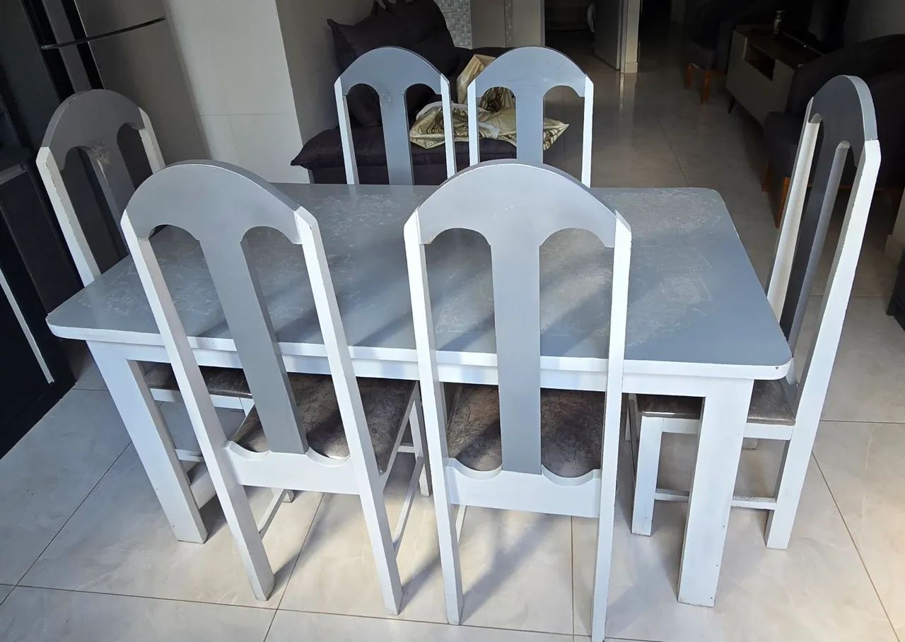 Mesa de jantar com 6 cadeiras  - Foto 3