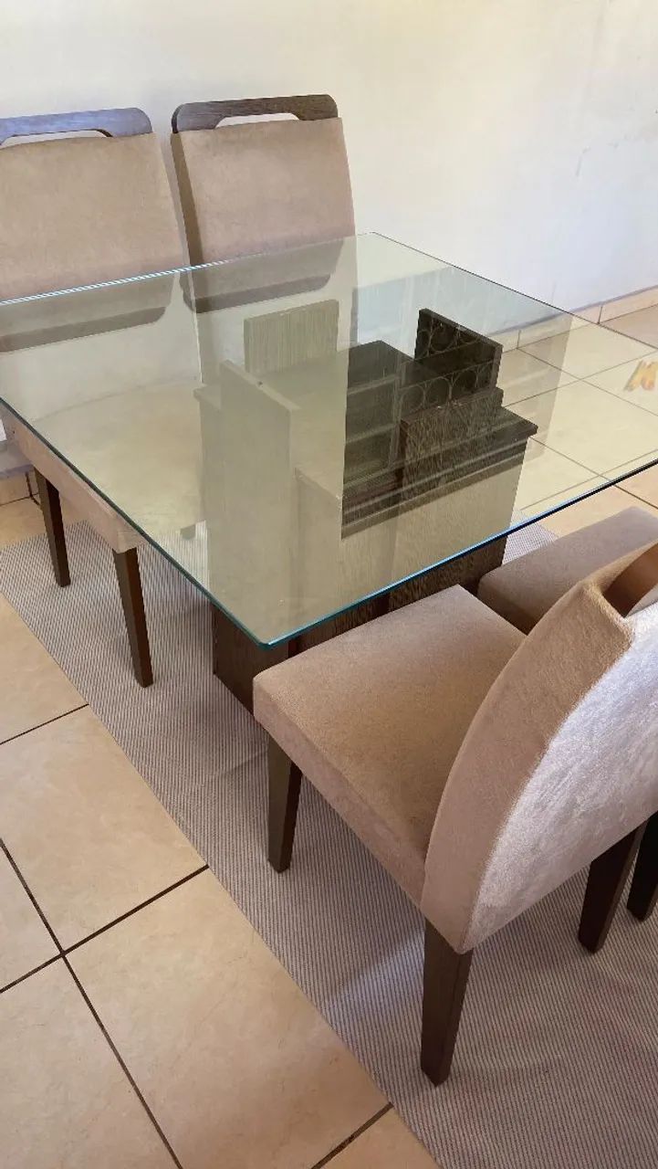 Mesa 4 cadeiras  - Foto 4