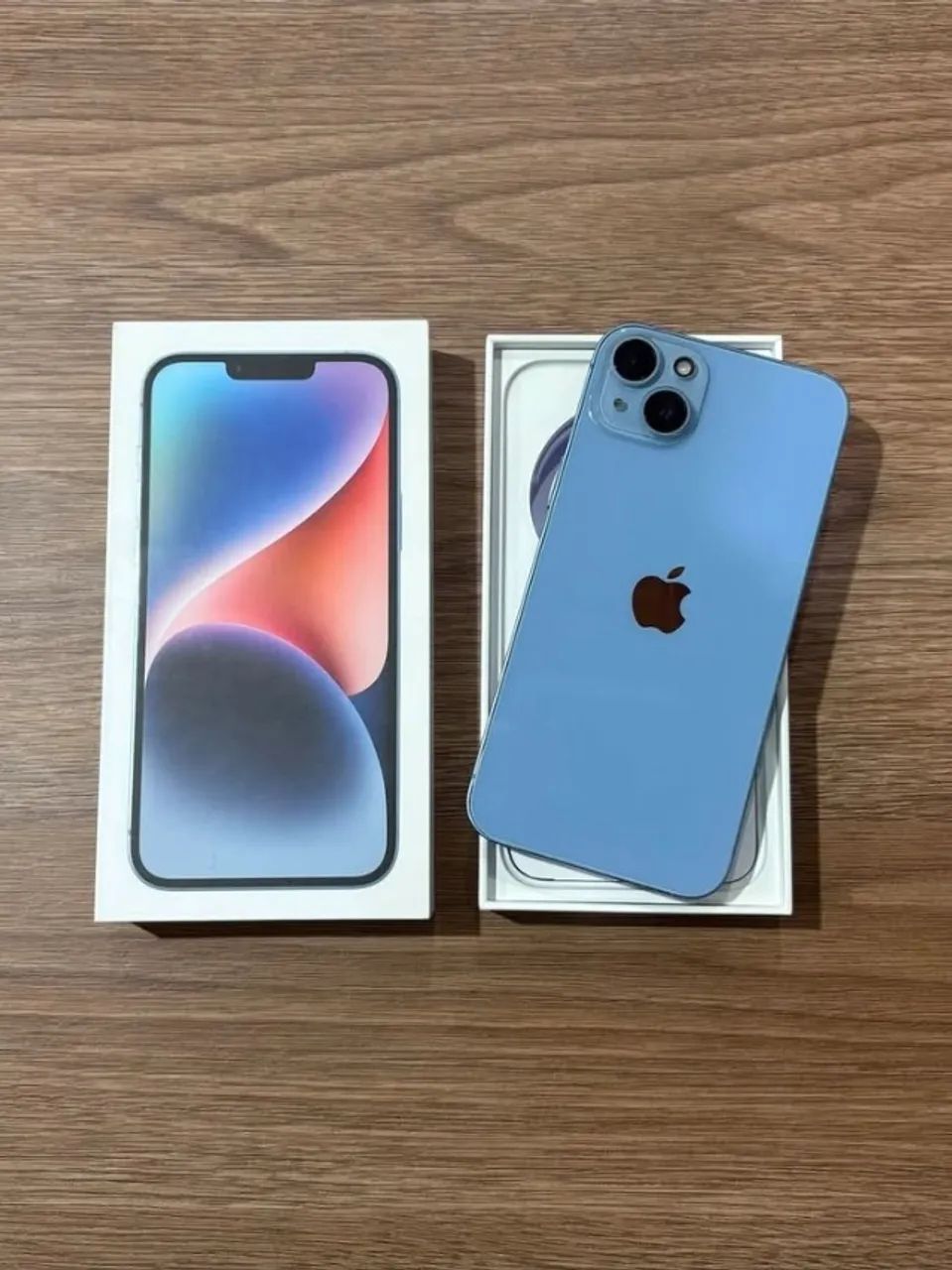 iPhone 14 Azul 256GB - Perfeito estado - Celulares e Smartphones