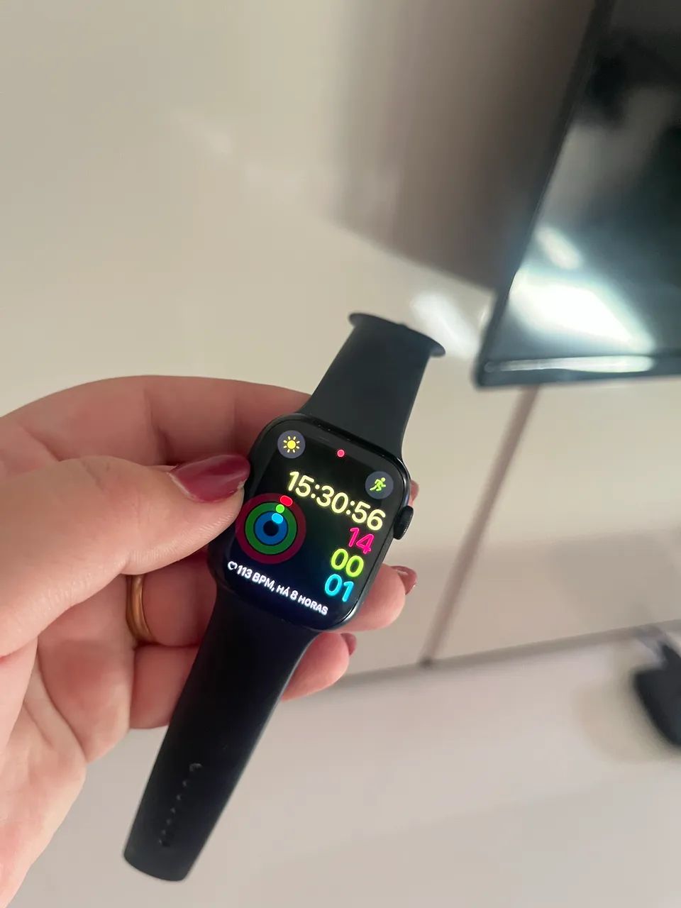 Apple Watch Series 7 GPS / 41mm / Preto