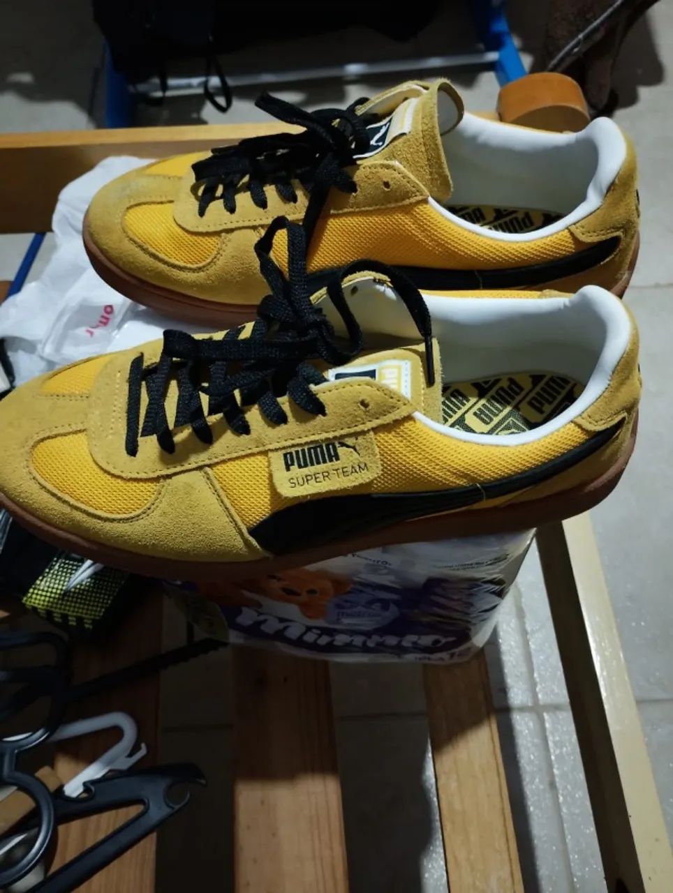 Tênis Puma OG Yellow Sizzle - Foto 4