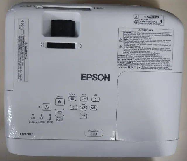 Projetor Epson PowerLite E20 - Foto 2