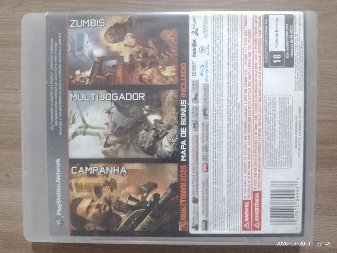 Call of Duty: Black Ops II PS3 - Jogos de Vídeo Game - Três Marias