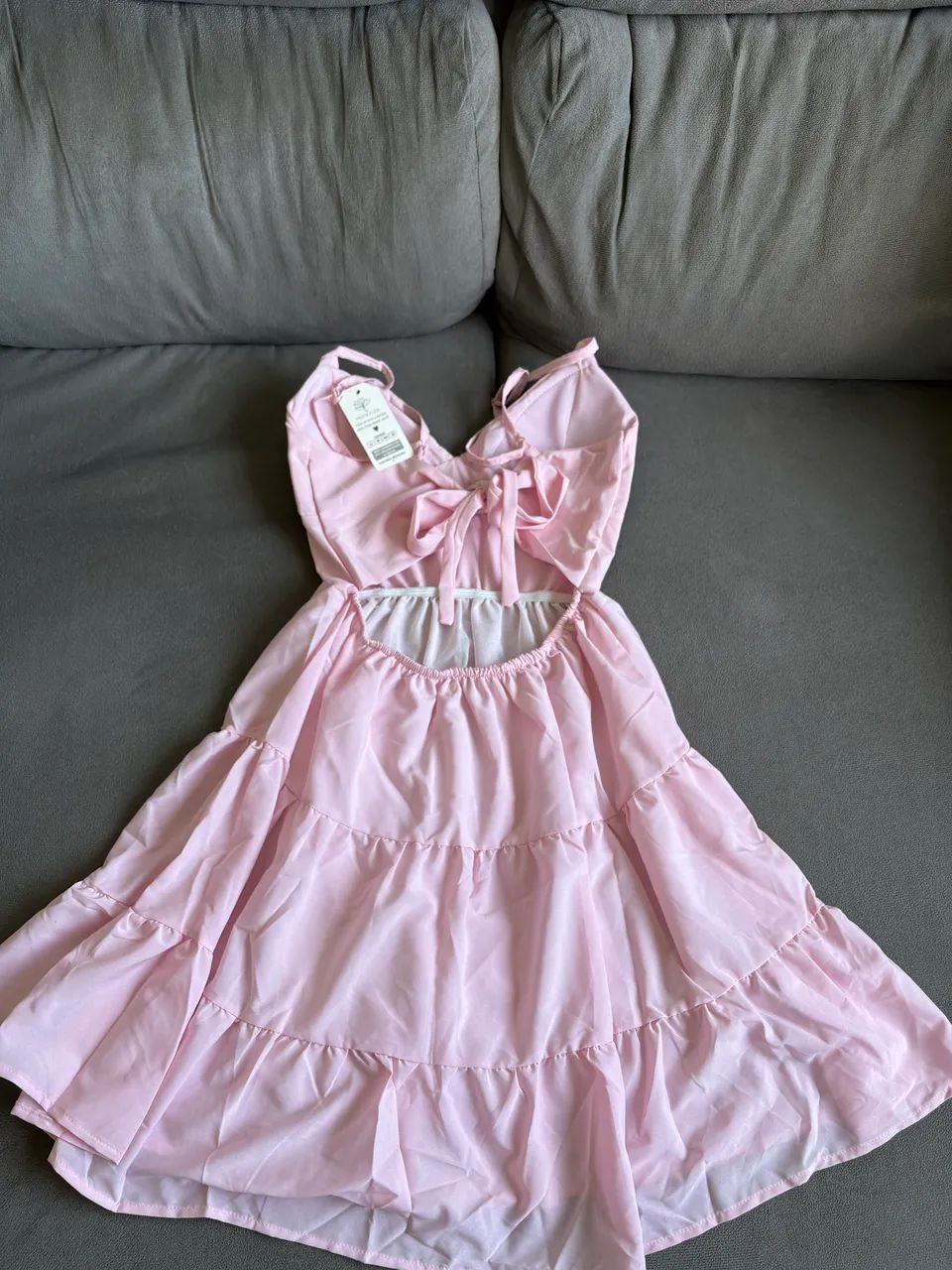 Vestido feminino alça regulável e bojo - Foto 2