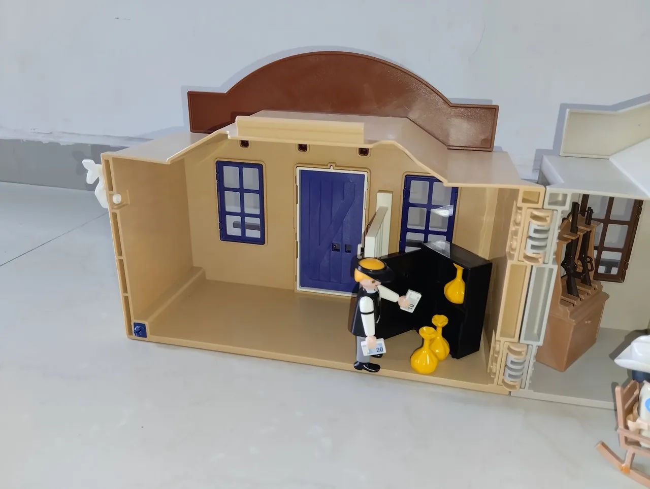 Playmobil conjunto Banco e Sheriff - Foto 5