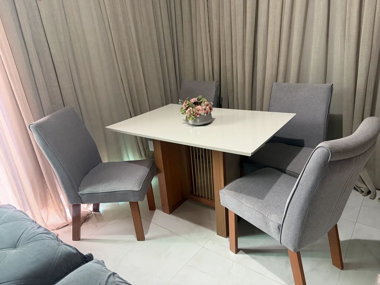 Conjunto de mesa de jantar