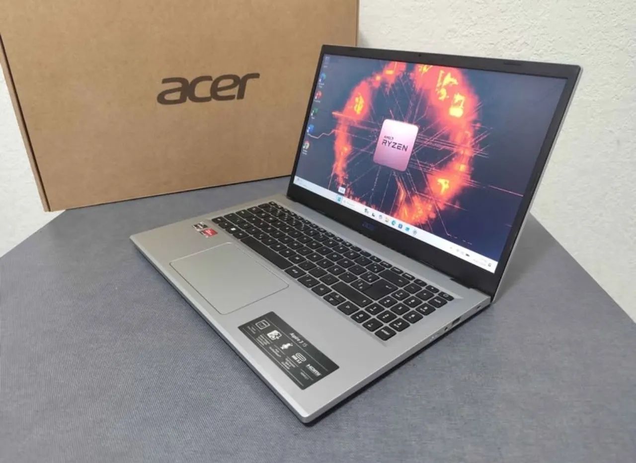 Notebook Acer Aspire Ryzen 7 5700. SSD 512 GB. Dedicada 2 GB  - Foto 2