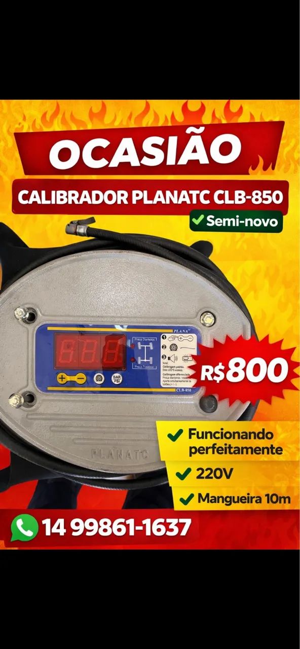 Calibrador de Pneus 