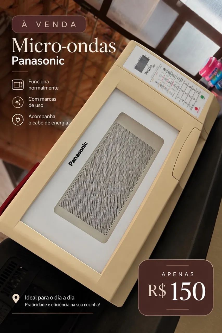 VENDO MICROONDAS 