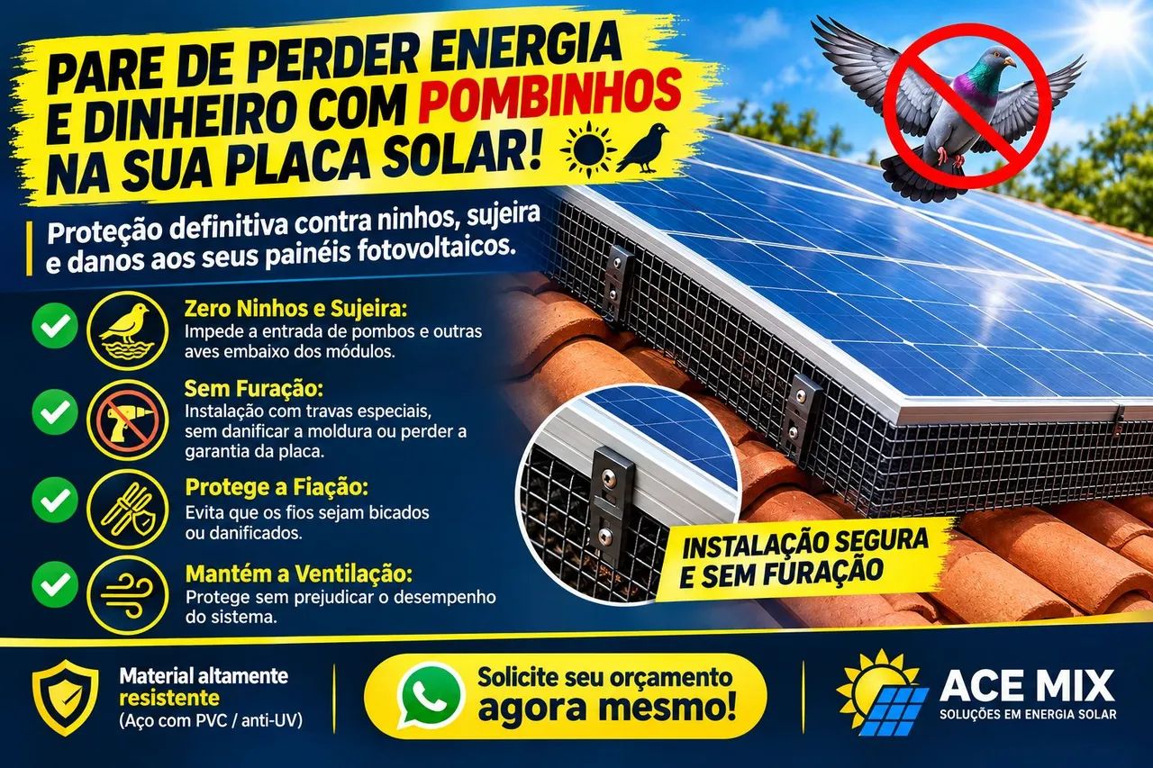 Telamento anti pombos 