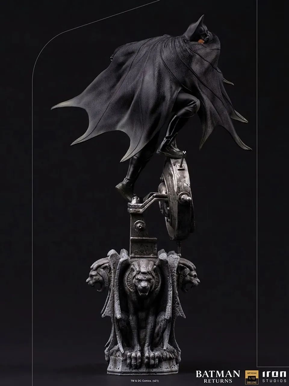 BATMAN DELUXE 1/10 - BATMAN RETURNS Iron Studios | Michael Keaton | Edição Limitada - Foto 3