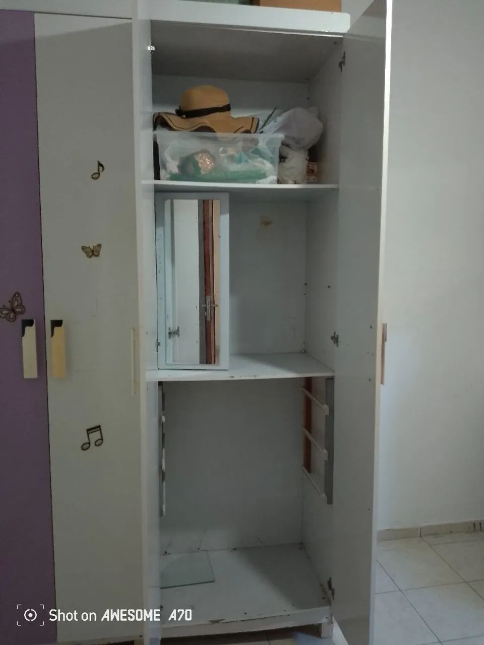 Vendo guarda roupa de solteiro com 04 portas - Foto 2