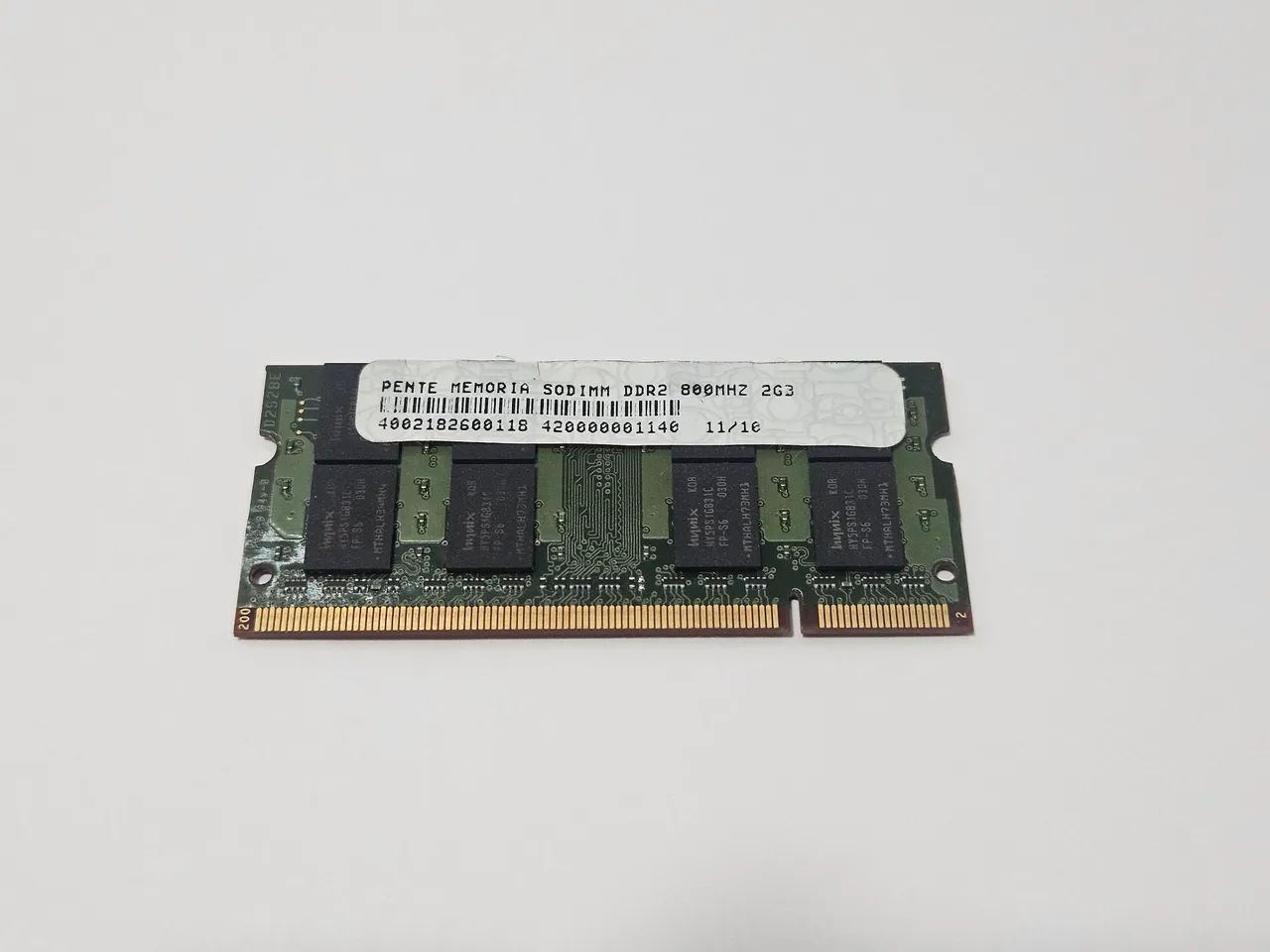 Memória Ram Notebook DDR2 2GB 800Mhz