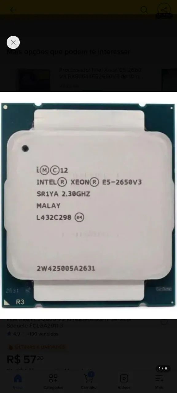 Processador Xeon E5-2650v3