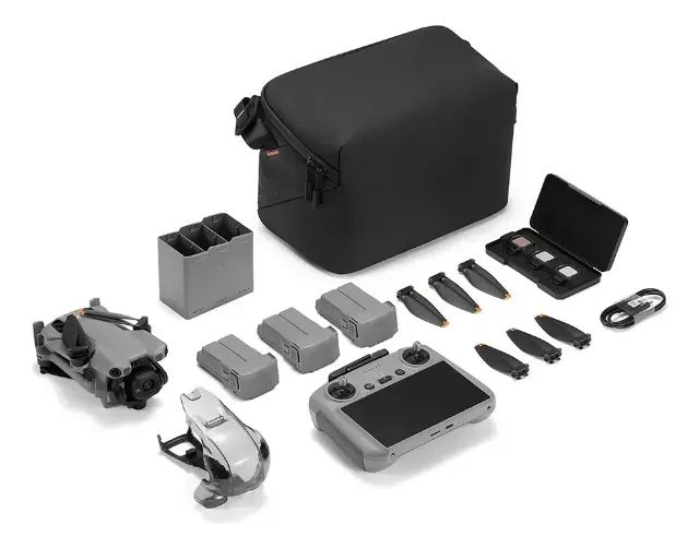Drone Dji Mini 5 Pro Fly More Combo Plus 4K com controle Rc2 cinza (novo - nunca usei) - Foto 3