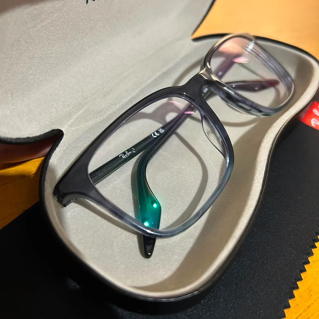 Armação para óculos de grau Ray-Ban 5421 Optics nova e original. - Foto 2