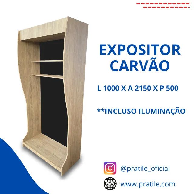 Expositor de carvao em MDF - preço sob consulta - Foto 4