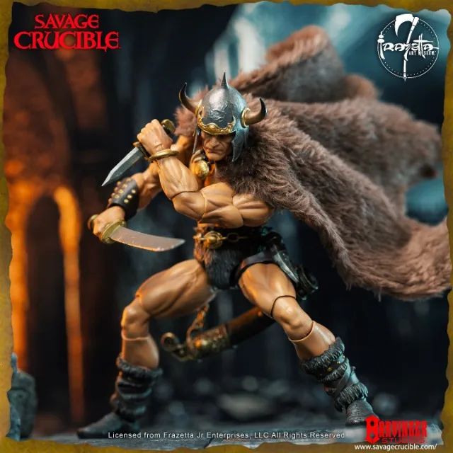 Savage Crucible Warrior with ball and chain 