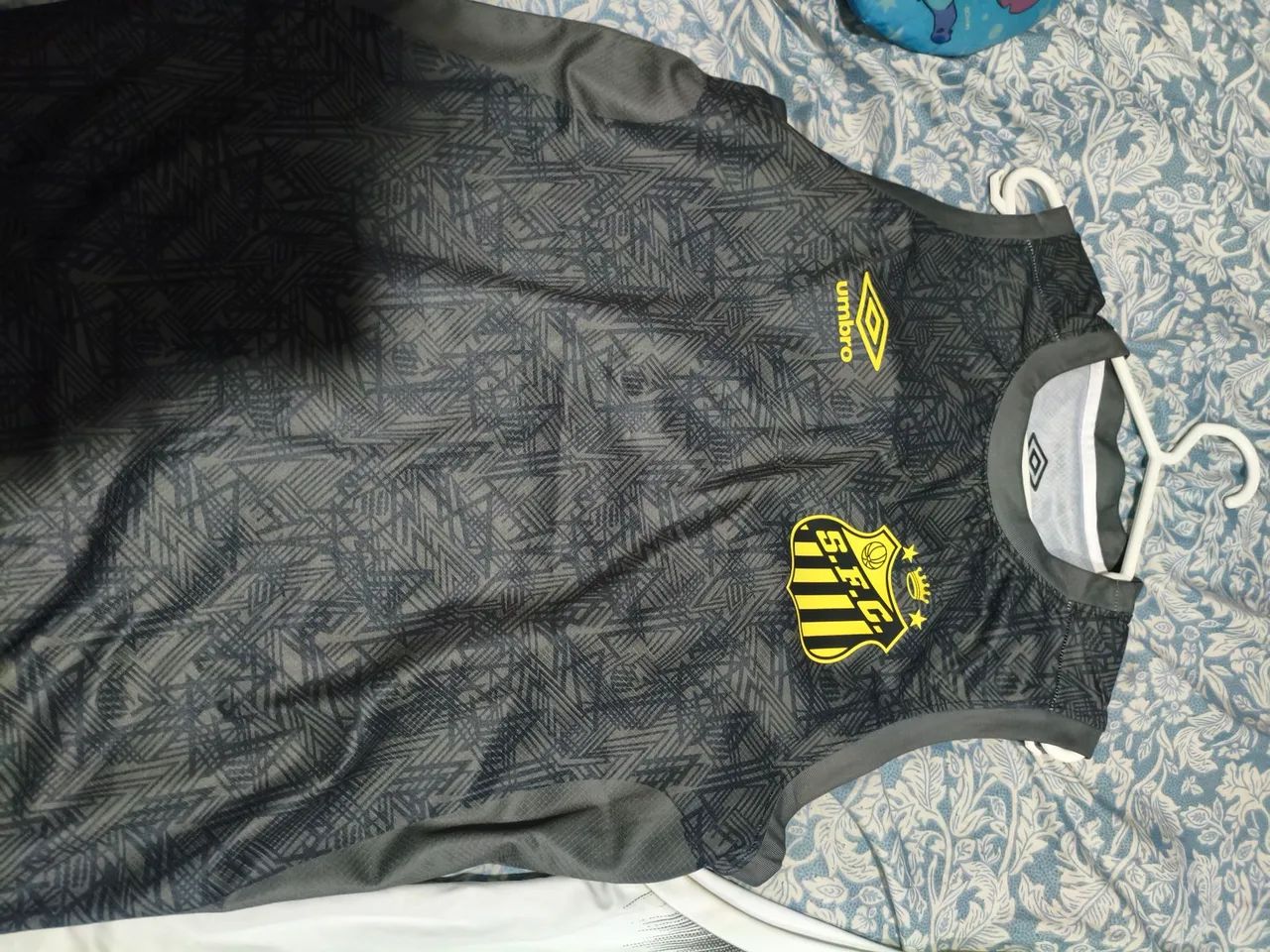 2 camisas regatas do Santos tamanho M - Foto 4