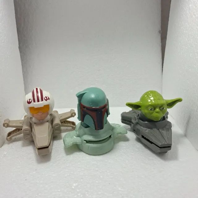 Lote 3 Naves Star Wars Mcdonalds 2020/ Usados - Foto 3