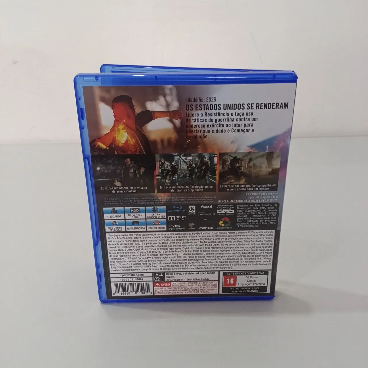 Vendo Homefront: The Revolution Ps4 Semi novo  - Foto 2